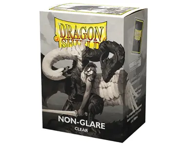 Dragon Shield Sleeves - Non-Glare Matte Clear Standard Size V2