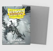 Justice - Matte Dual Sleeves - Standard Size (100 Sleeves)