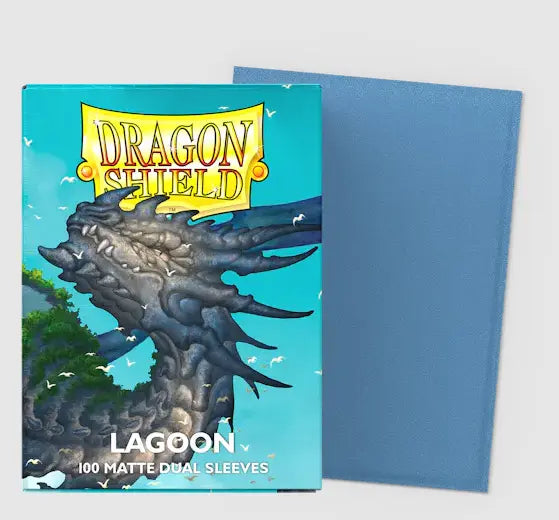 Lagoon - Matte Dual Sleeves - Standard Size (100 Sleeves)