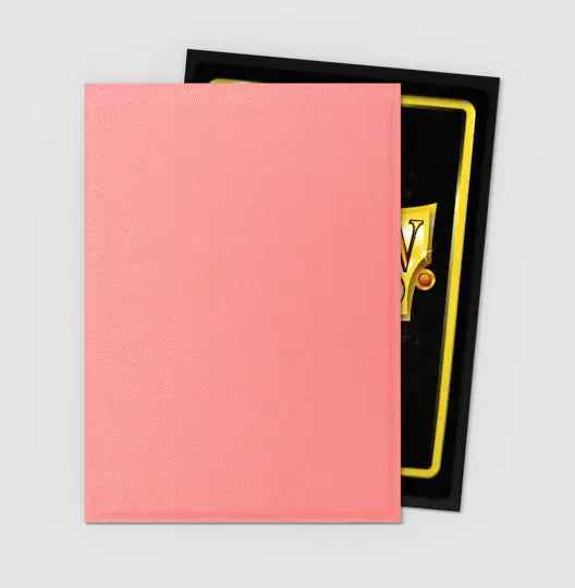 Peach - Matte Dual Sleeves - Standard Size (100 Sleeves)