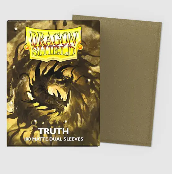 Truth - Matte Dual Sleeves - Standard Size (100 Sleeves)