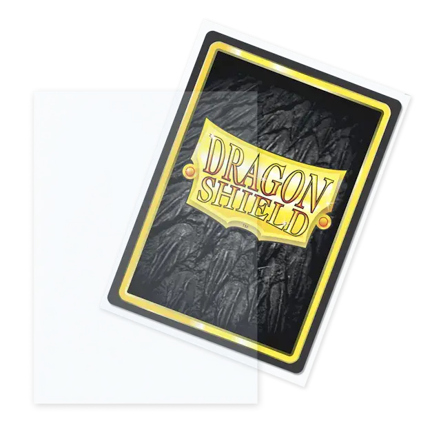 Dragon Shield Standard Clear Matte Outer Sleeves