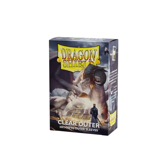 Dragon Shield Standard Clear Matte Outer Sleeves