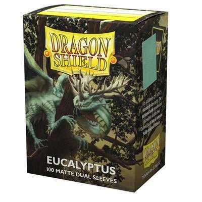 Dragon Shield Standard Matte Dual Sleeves - Eucalyptus 'Lehel' (100 Sleeves)
