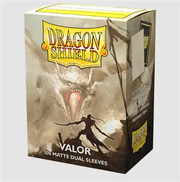 Dragon Shield Standard Matte Dual Sleeves - Valor (100 Sleeves)