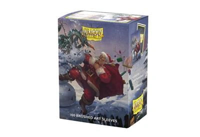Dragon Shield Standard size Brushed Art Sleeves - Christmas 2025 (100 Sleeves)
