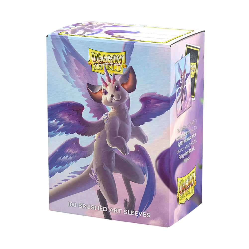 Dragon Shield Standard size Brushed Art Sleeves - The Whiskerwing (100 Sleeves)