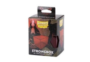 Dragon Shield Strongbox Box - Clear Red