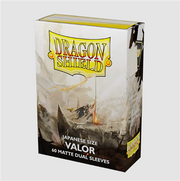 Dragon Shield Japanese size Matte Dual Sleeves - Valor (60 Sleeves)