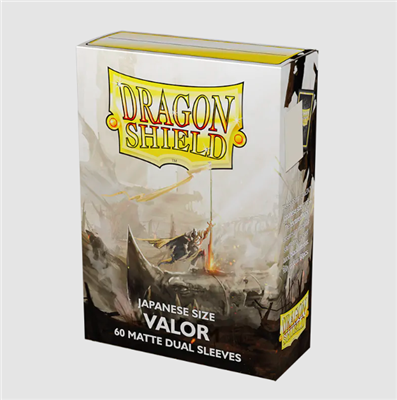 Dragon Shield Japanese size Matte Dual Sleeves - Valor (60 Sleeves)