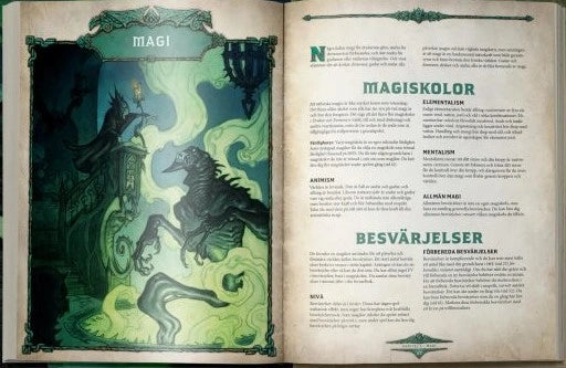 Drakar och Demoner Regelbok