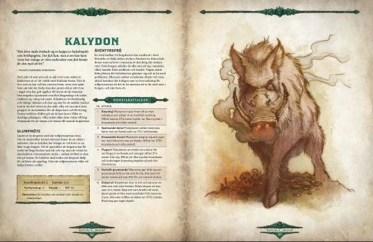 Drakar och Demoner Monsterboken