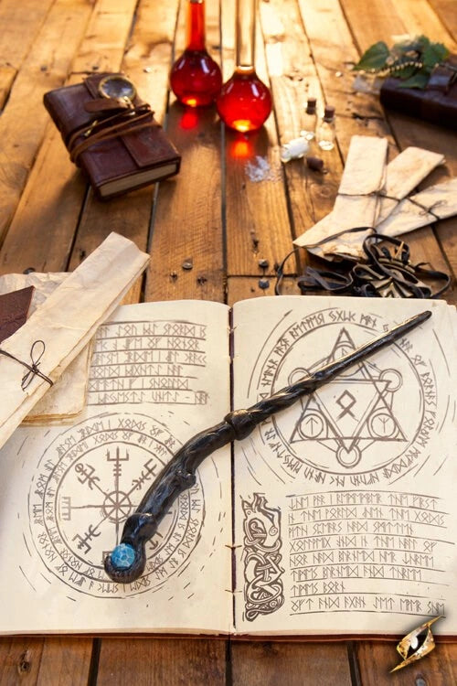 Druid Wand - Black
