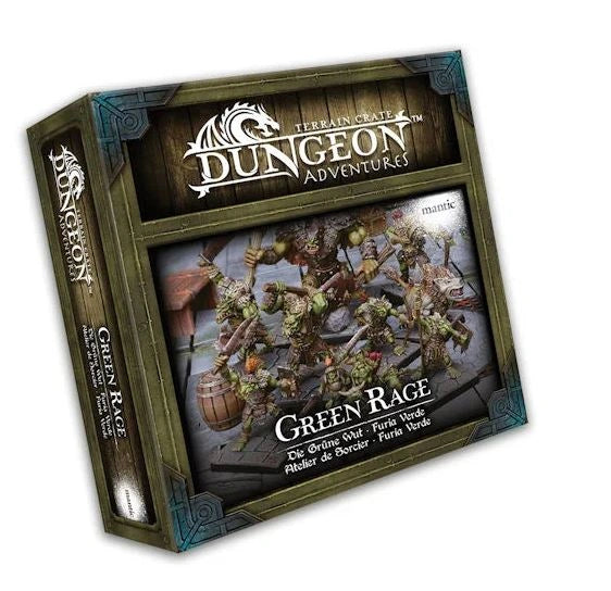 Dungeon Adventures: Green Rage (Miniatyrer för Rollspel)