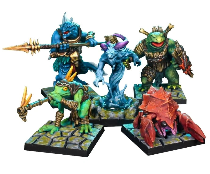 Dungeon Adventures: Trident Warriors (Miniatyrer för Rollspel)
