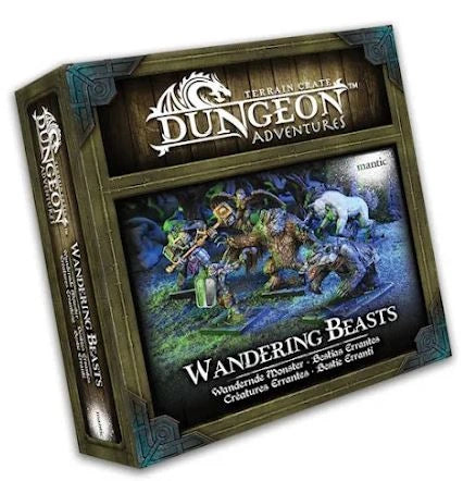 Dungeon Adventures: Wandering Beasts (Miniatyrer för Rollspel)