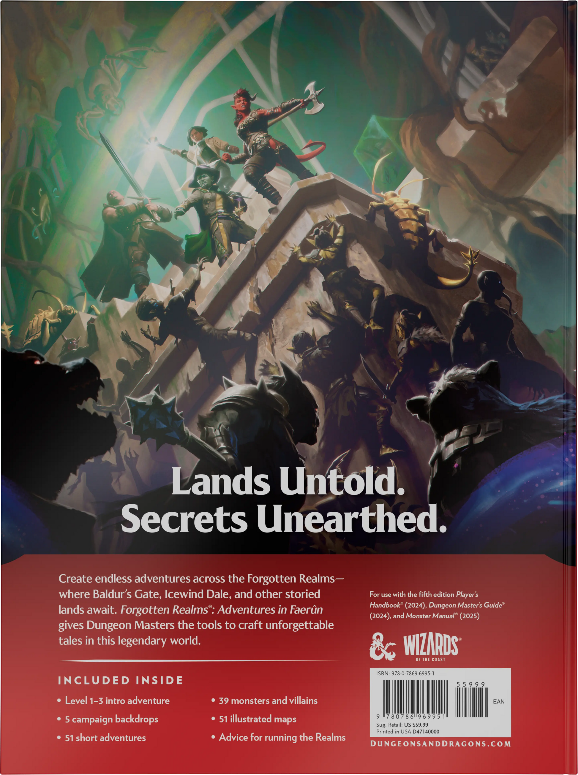 Dungeon & Dragons - Forgotten Realms Adventures in Faerun