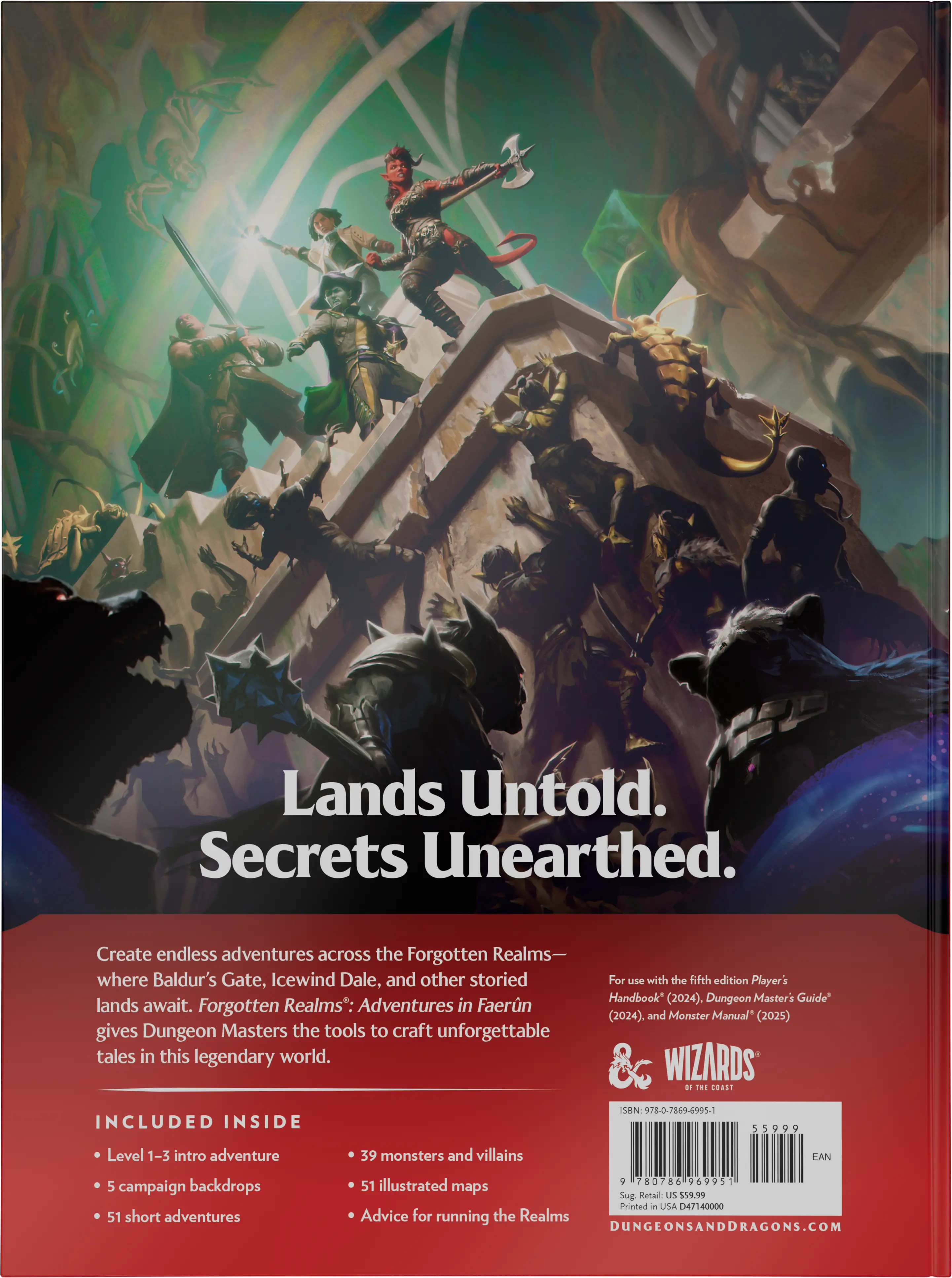 Dungeon & Dragons - Forgotten Realms Adventures in Faerun