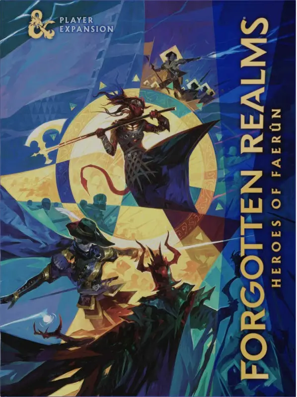 Dungeons & Dragons - Forgotten Realms - Heroes of Faerun (alt cover)