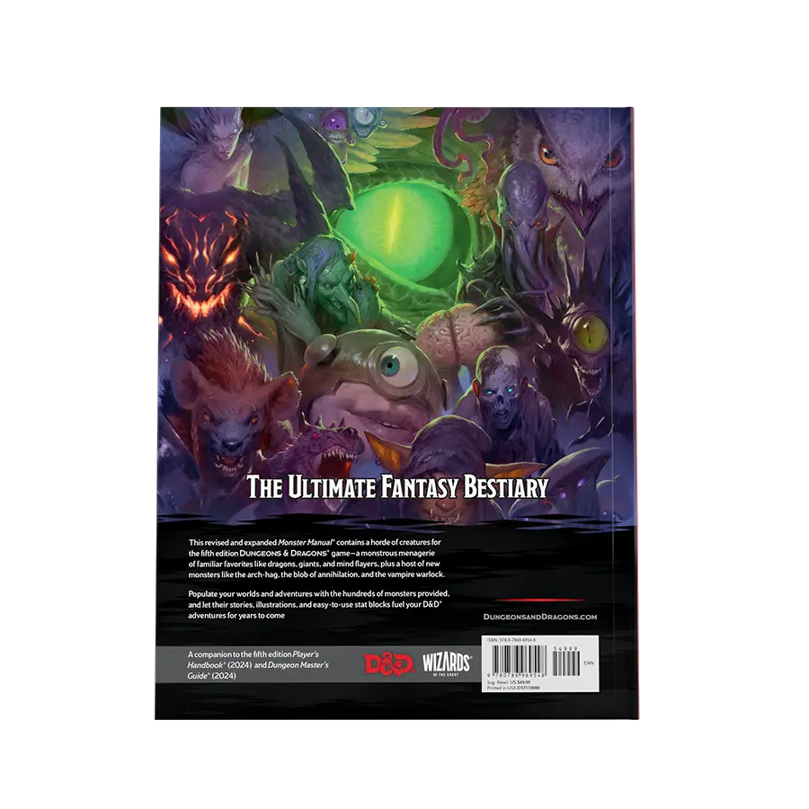 Dungeons & Dragons: 2024 Monster Manual