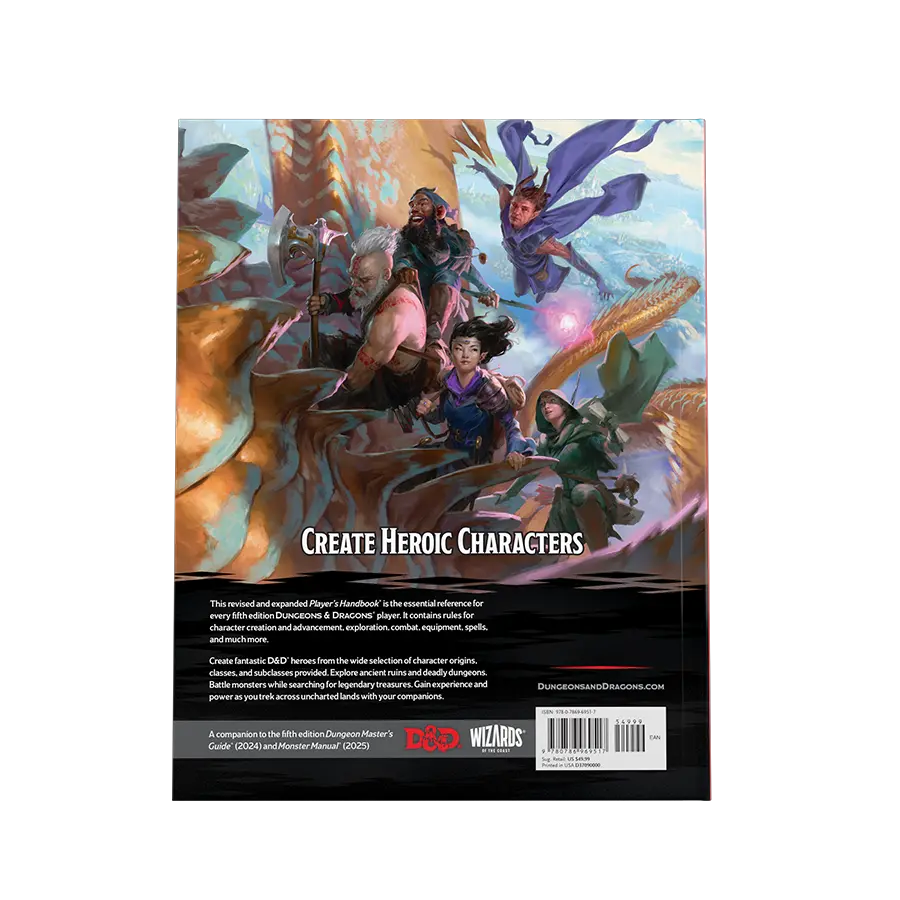 Dungeons & Dragons: 2024 Player's Handbook