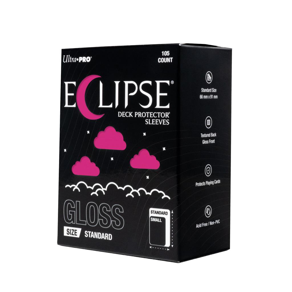ECLIPSE® Gloss Standard DECK PROTECTOR® Sleeves: Hot Pink - 105ct