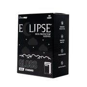 ECLIPSE® Gloss Standard DECK PROTECTOR® Sleeves: Jet Black - 105ct
