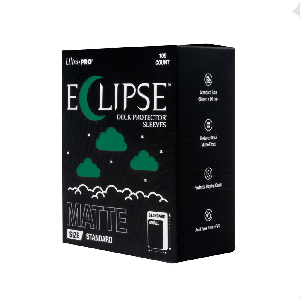 ECLIPSE® Matte Standard DECK PROTECTOR® Sleeves: Forest Green - 105ct