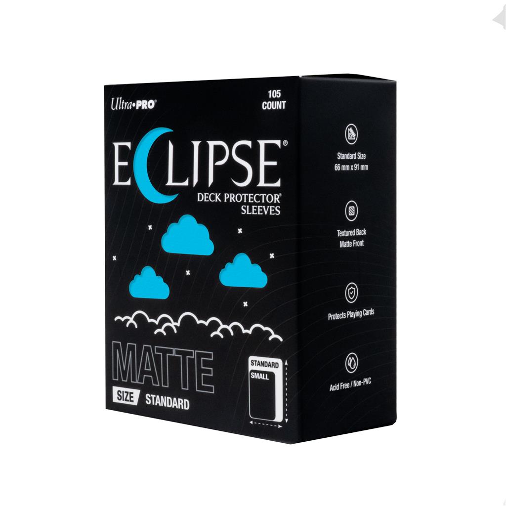 ECLIPSE® Matte Standard DECK PROTECTOR® Sleeves: Sky Blue - 105ct