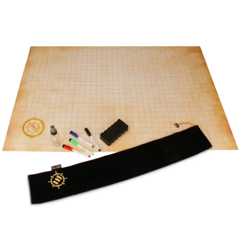 Tabletop RPG Grid Mat Campaign Kit