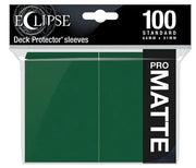 Eclipse Matte Standard Sleeves: Forest Green (100 Sleeves)