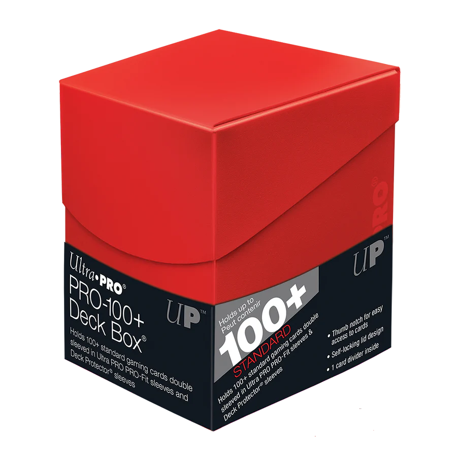 Eclipse PRO 100+ Deckbox- Apple Red