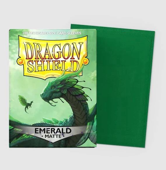 Emerald - Matte Sleeves - Standard Size (100)
