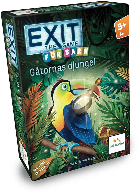 -Lånebiblioteket- Exit Kids: Gåtornas Djungel