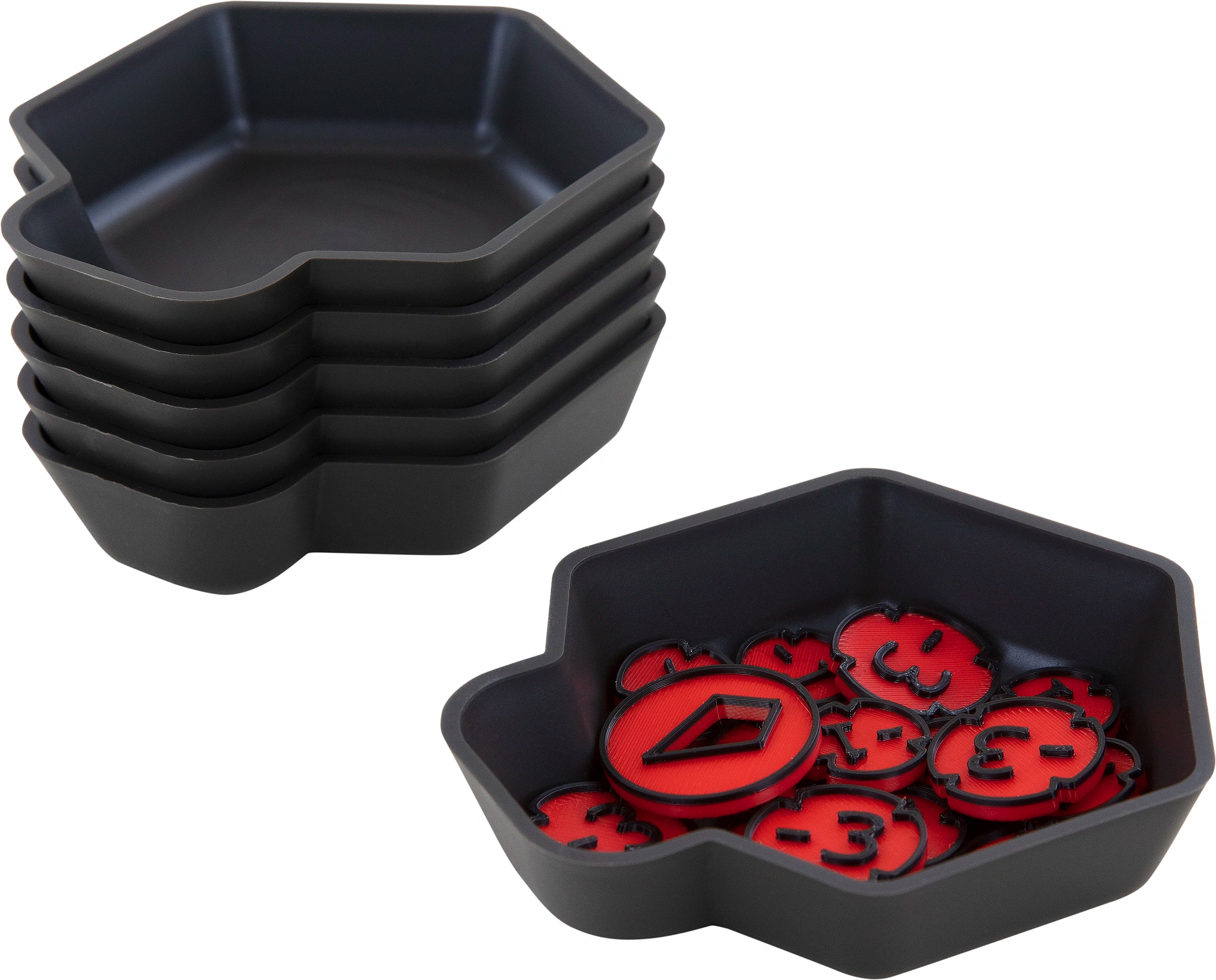 Feldherr SHELL Token Trays 6 pcs