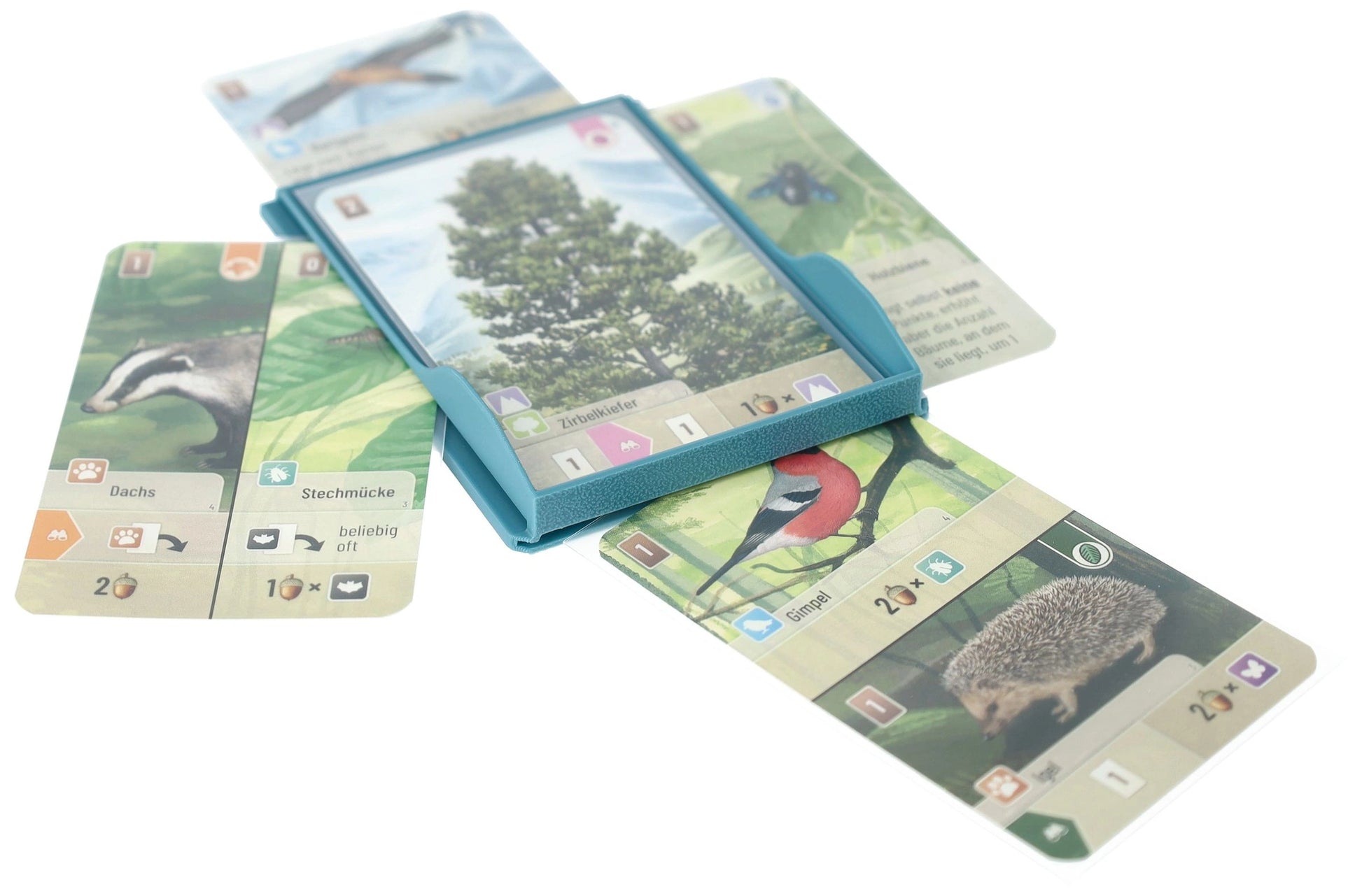 5 pcs set Feldherr card tray for Forest Shuffle - Tree Cards