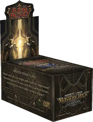 Flesh & Blood TCG - Mastery Pack Guardian Booster Display (12 Booster)