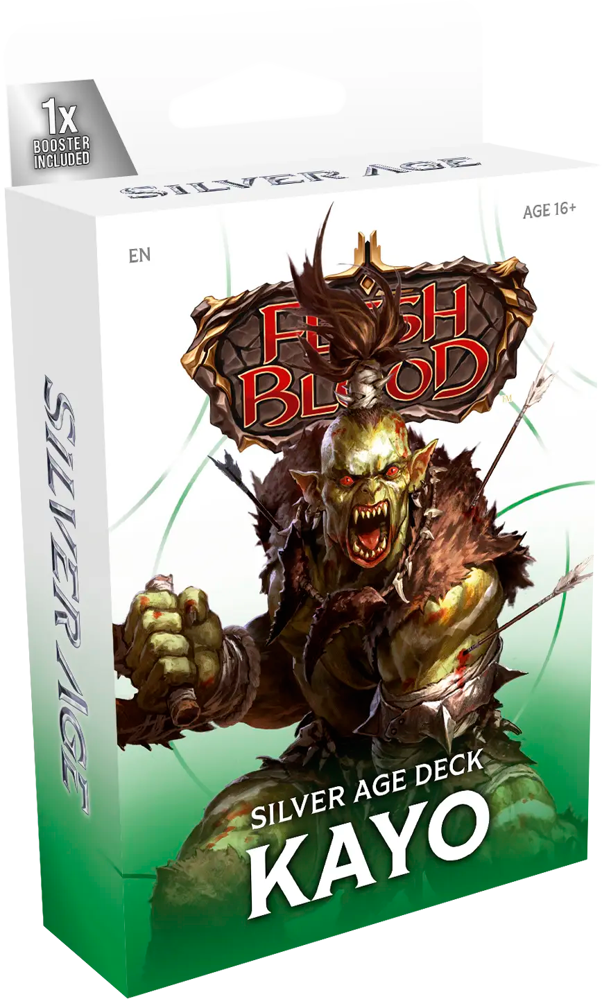 Flesh and Blood TCG: Silver Age Deck - Kayo