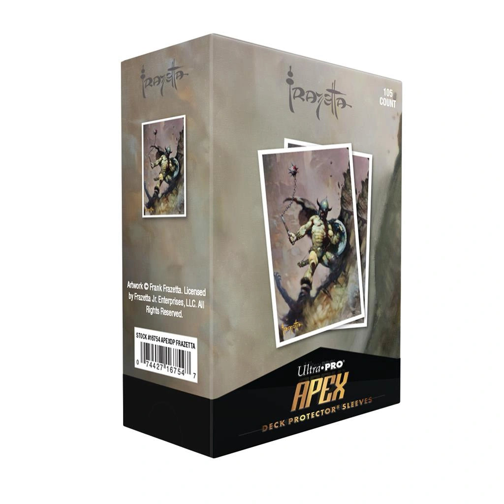 Frank Frazetta - "Warrior with Ball and Chain" APEX DECK PROTECTOR® Sleeves for Tabletop Gaming