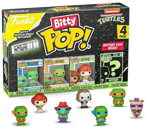 Funko Bitty POP 4 Teenage Mutant Ninja Turtles