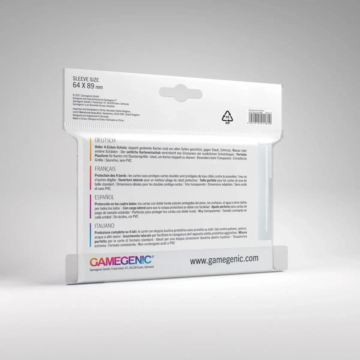 Closable Inner Sleeves