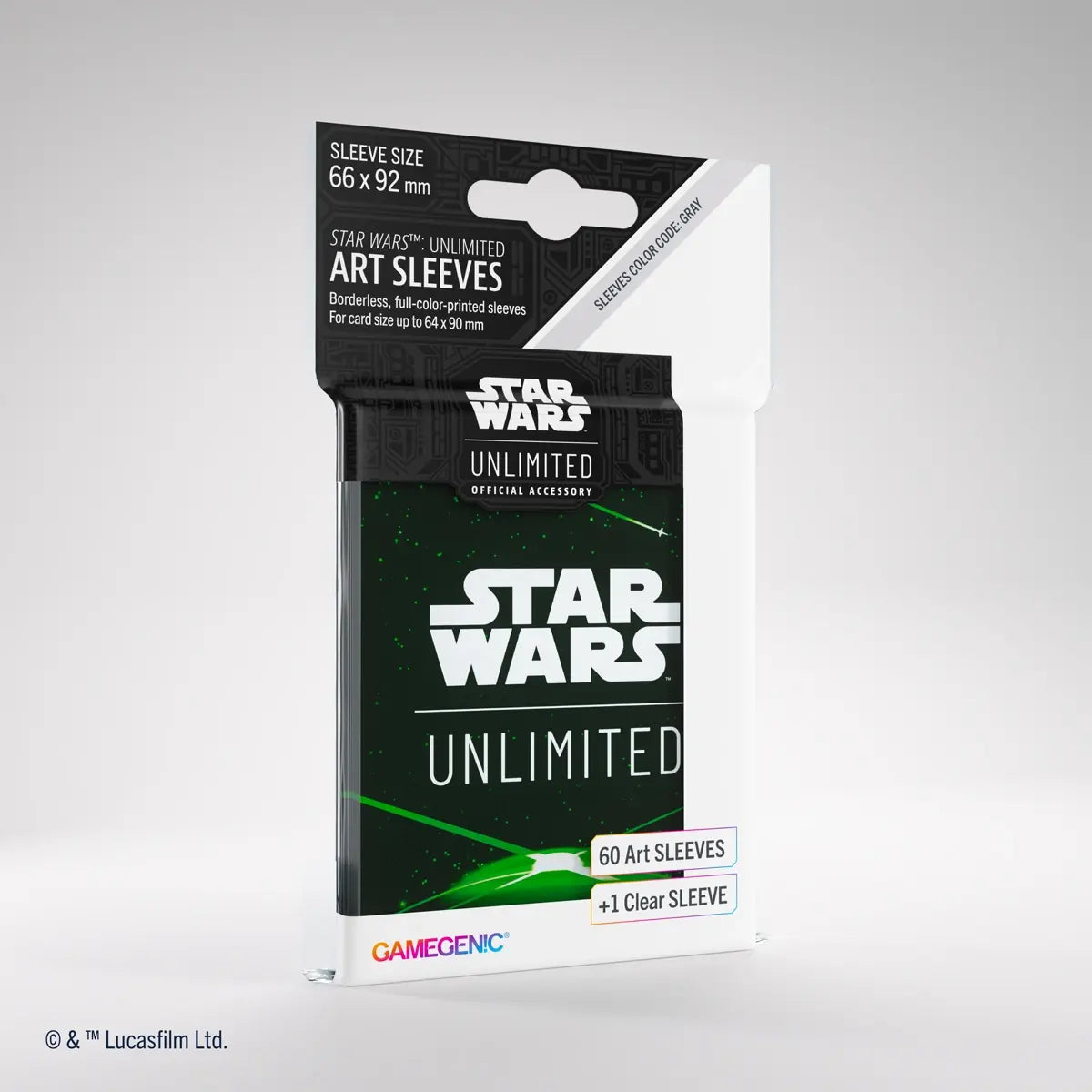 Star Wars: Unlimited Art Sleeves - Card Back Green