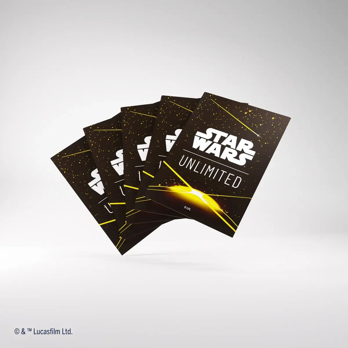 Star Wars: Unlimited Art Sleeves - Card Back Yellow