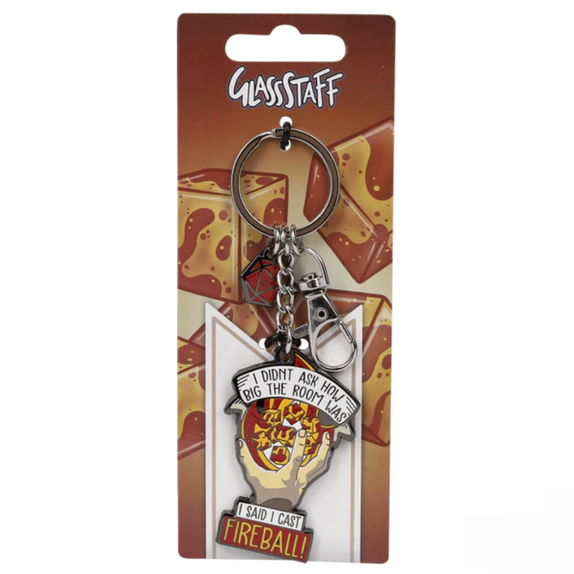 I Cast Fireball Keychain