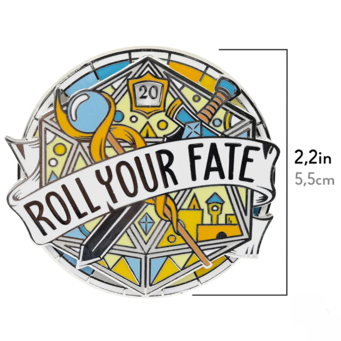 Roll Your Fate Spinner Pin