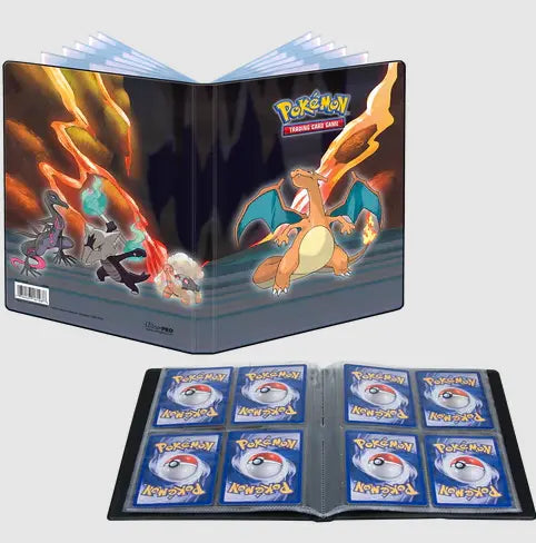 Gallery Series Scorching Summit 4-Pocket Portfolio for Pokemon