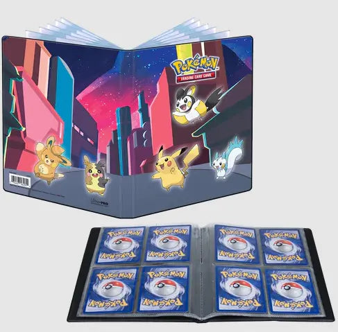 Gallery Series Shimmering Skyline 4-Pocket Portfolio for Pokémon