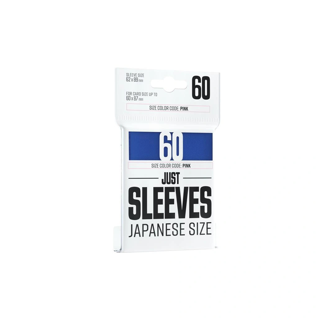 Gamegenic - Just Sleeves - Japanese Size Blue (60 Sleeves)