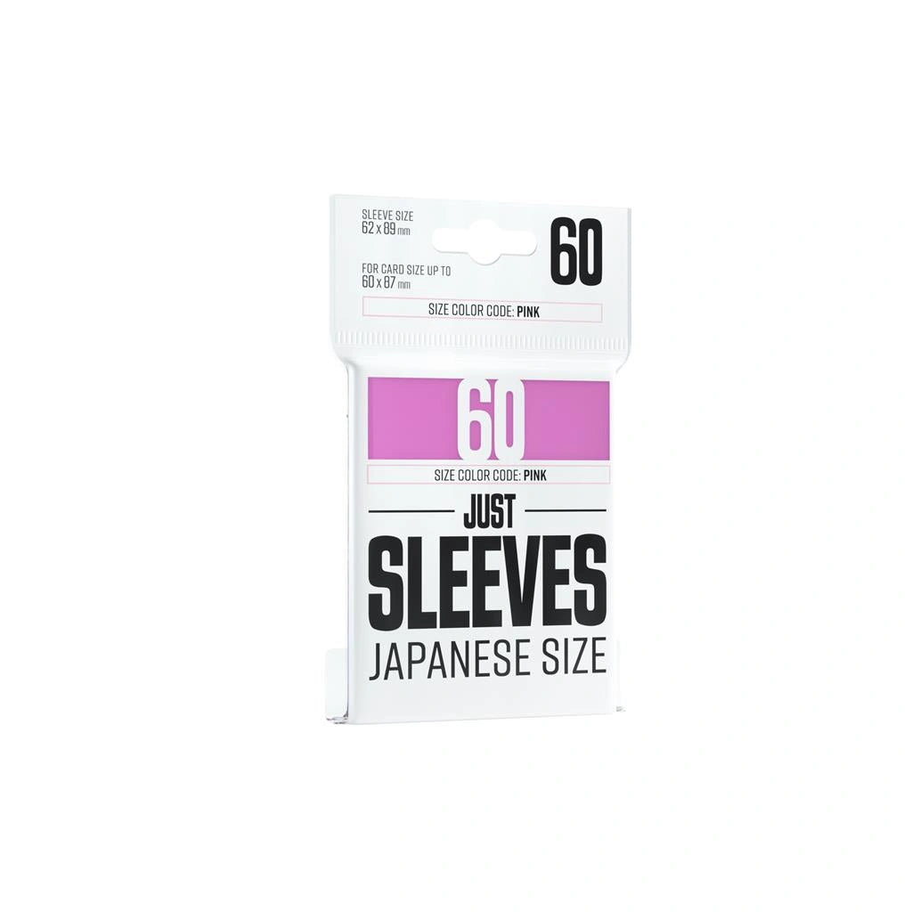 Gamegenic - Just Sleeves - Japanese Size Pink (60 Sleeves)