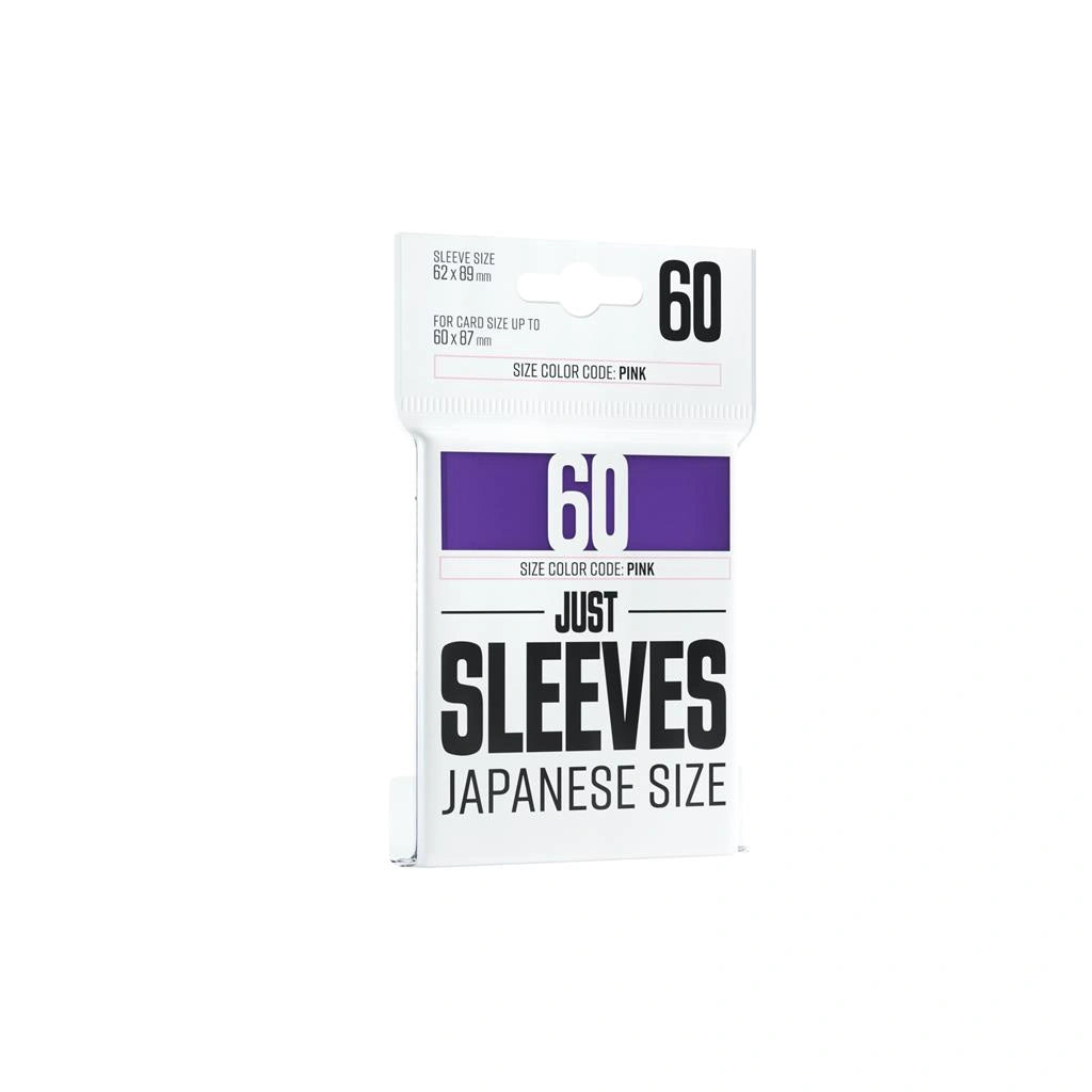 Gamegenic -  Just Sleeves - Japanese Size Purple (60 Sleeves)